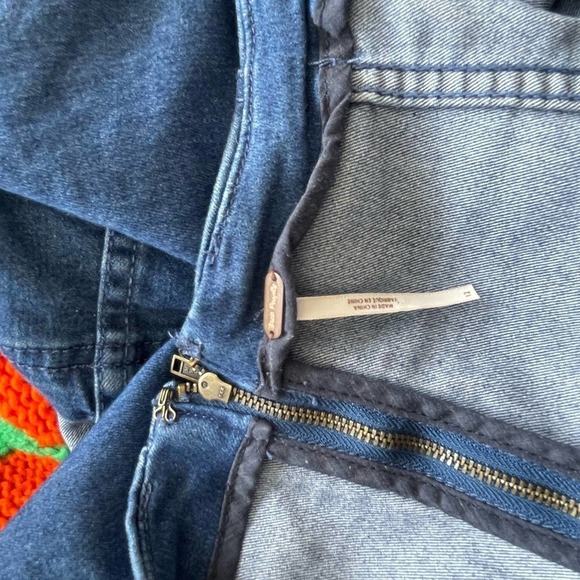 Free People Denim Summer Mini Skirt - Picture 4 of 4